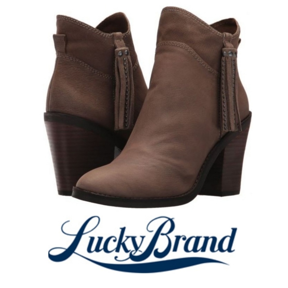 Western Inspired Lucky Brand Booties - Picture 1 of 7
